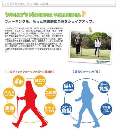 ノルディックウォーキング!